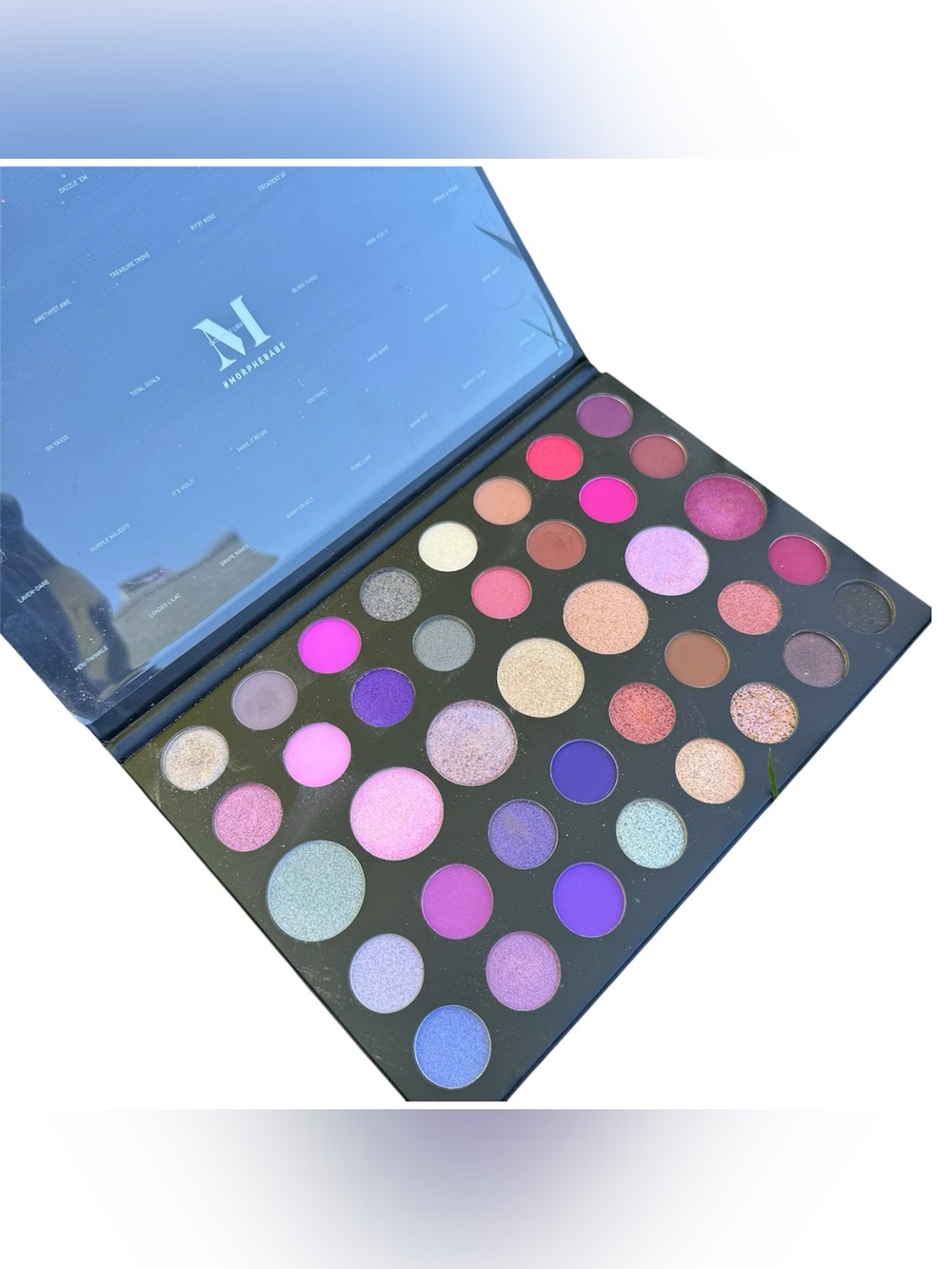 Morphe 39S Such A Gem Colorful Pink Purple Girly Bright Eyeshadow Pallete